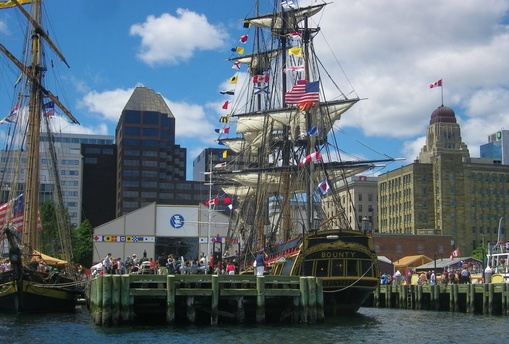 A Maritime Photo Moment: The Tall Ship Bounty Visited Halifax In July 2012, Only Months Before Loss To Hurricane Sandy