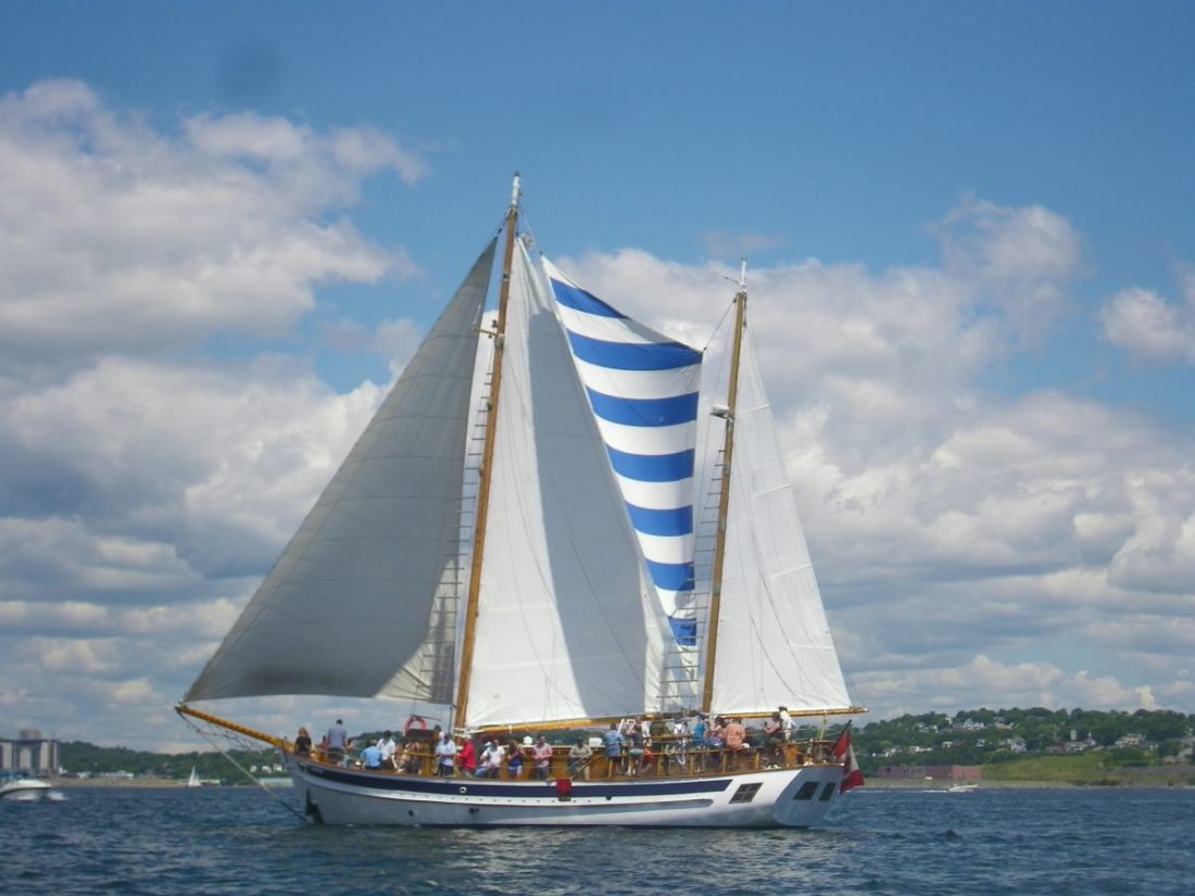 sailboat cruising halifax