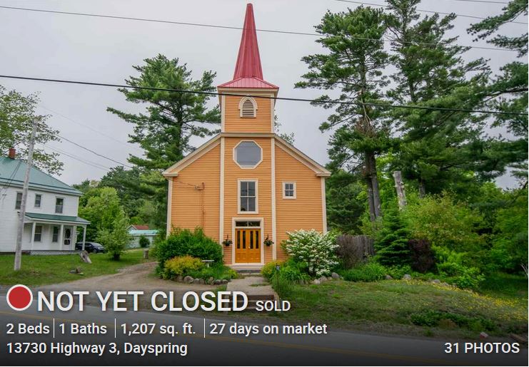 Real Estate: Story Update: LaHave Church Turned Into Family Home Sells – Word Is It Went Over Asking Price