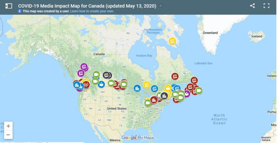 Ryerson’s Journalism Project: The Impact Of COVID On Canadian Media Outlets – Two Thousand Journalists Laid Off; Print Publications Suspend Or Permanently Killed Off