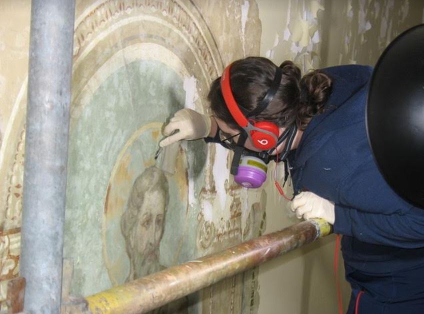 The Religious Beat: Conservators Uncovering Hidden Work Of Famed Painter Ozias Leduc At St. Ninian’s Cathedral