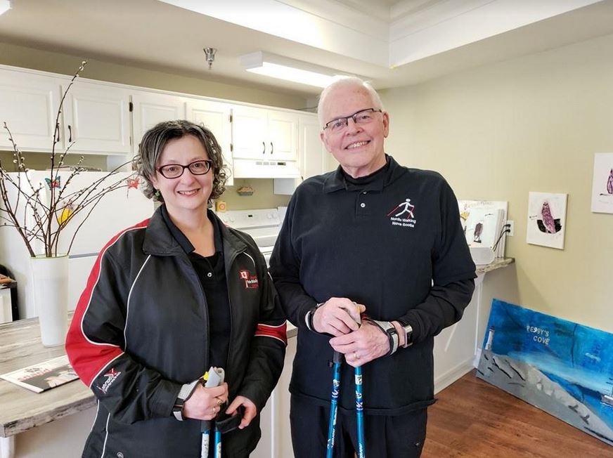 Maritime Senior Is Keeping Fit With His Halifax-Based Nordic Walking Business