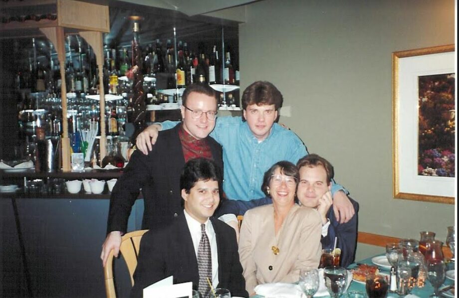 MacPolitics: Photo Captures Youthful Dale Palmeter Among Tory Staff Of MP Peter McCreath In 1993