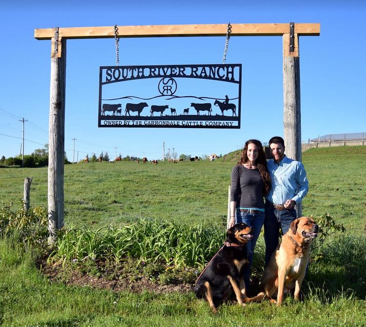 Like Frank Sobey In 1907, Young Cattle Ranch Farmers Ryan McCarron & Spouse Kaitlin Knox Personally Deliver Meats – And They Delivered A Choice Porterhouse Cut For My City Slicker Friends I Am Hosting This Weekend