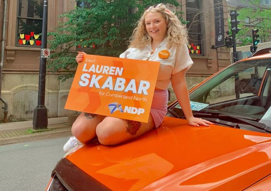 MacPolitics: Battleground Cumberland North: NDP Candidate Lauren Skabar Pushes For Higher Minimum Wage, Permanent rent Controls