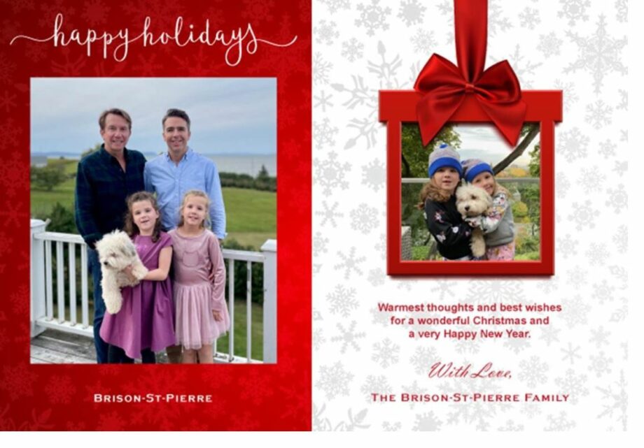 MacPolitics: Yes, Virginia: Scott & Max Issued A 2021 Holiday Card – In Political Retirement Card Continues History Making Landmark