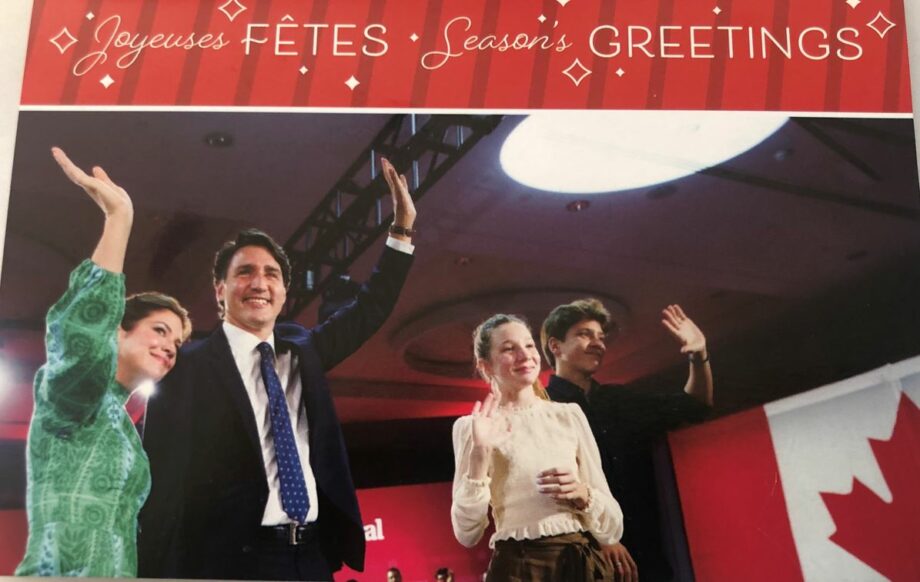 MacPolitics: It’s ‘Season’s Greetings’ From Prime Minister Justin Trudeau – & Minority Government Advice From Noted Liberal & Lawyer, John Young