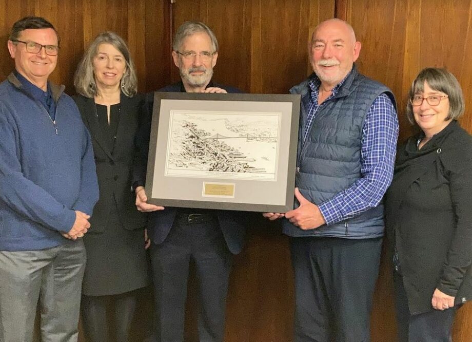 Architecture: Charles Fowler’s Family Donates Late Architect’s Sketch For Proposed Macdonald Bridge