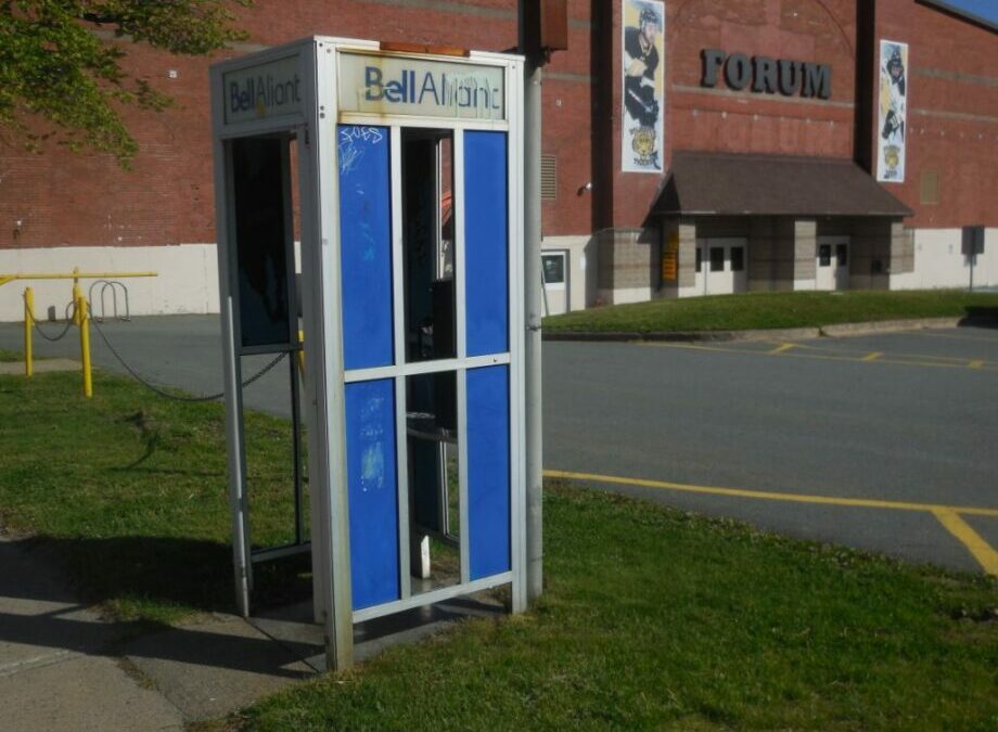 Spotted In Halifax: A Very Lonely Phone Booth