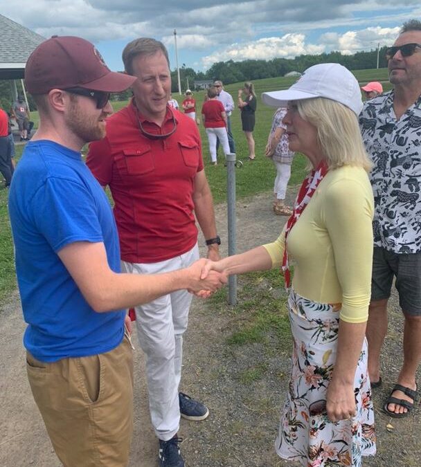 MacPolitics: Exclusive: National Conservative Leader Candice Bergen Gets Cold Shoulder From Tim Houston In Pictou East