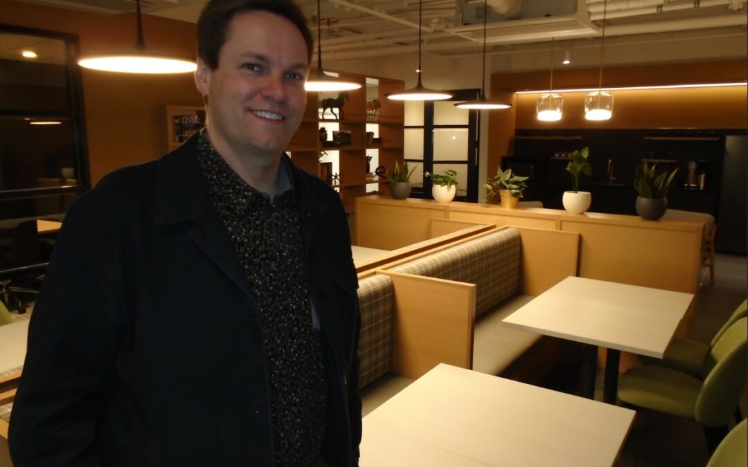 Mitch Eliasson Gives The Notebook A Tour Of Modspace’s Shared Offices At Queen’s Marque