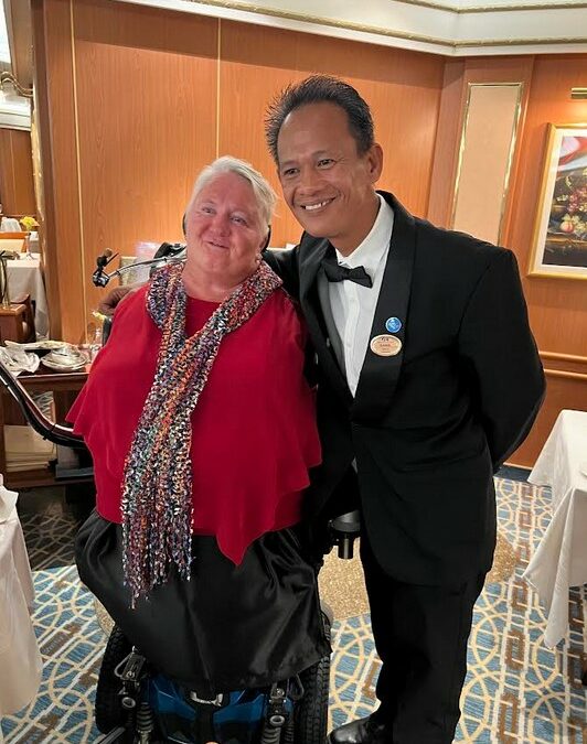 Jim David: My Take on “Living Life to the Fullest”…  Meeting An Inspiring Cruise Ship Passenger: Monica McGhie