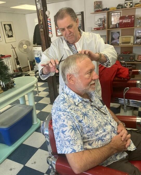 A Walk With E.A. MacLean: A Visit To My Buddy’s Barber Shop