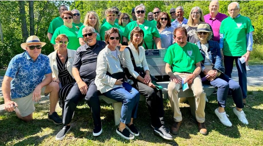 Alison Strachan: Coming Together For A Classmate: ‘Happy to Chat’ Bench Dedicated In Lunenburg