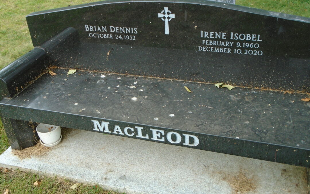 MacPolitics: Renowned Tories Brian MacLeod, Irene MacLeod & Pizza Joe Stewart Share Eternal Resting Place Steeped In History